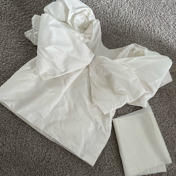 Sarah Seven Priscilla Mini Before Dress Size 10 Worn Once - Picture 6 of 16